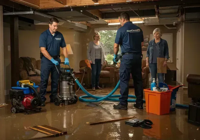 Basement Water Extraction and Removal Techniques process in Milford, NJ